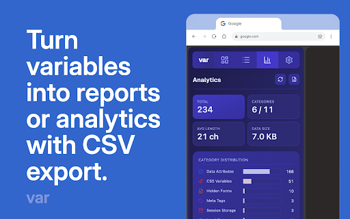 Show Data Variables :: Powerful side panel browser extension that discovers, organizes, and helps inspect hidden or non-obvious page data across the DOM,…