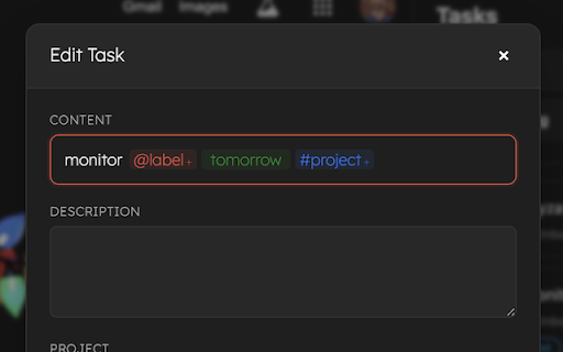 Todoist Custom Sidebar :: Native sidebar using Todoist API.