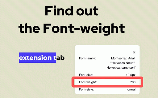 Font Identify :: Font Identify – simple font finder Chrome Extension. Instantly know type name & size on any tab. The easiest tool!