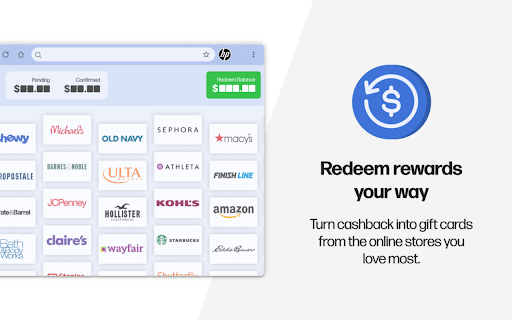 HP Featured Offers :: Earn cashback as gift cards while shopping online with HP Featured Offers—automatic deals, 10K+ stores, and one-click simplicity.