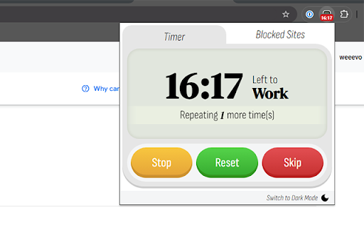 Study Buddy :: Pomodoro timer and website blocker for better focus sessions