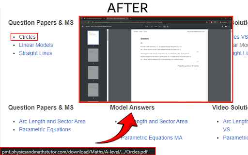 PMT PDF's :: Removes ads on PMT PDF pages. PMT remove ads. Physicsandmathstutor.