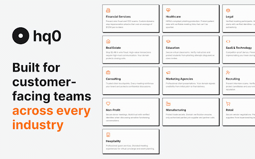 hq0 - Instant Meetings :: One click to create a meeting. Link copied instantly.
