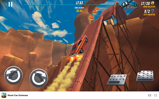 Stunt Car Extreme Game - Enjoy Free, Offline Racing Fun Anytime! :: Experience extreme stunts and thrilling races in this offline 3D driving adventure for Chrome!
