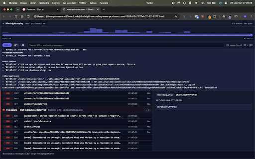 Hindsight :: DevTools you didn't open. Privacy-first passive capture for bug reports.