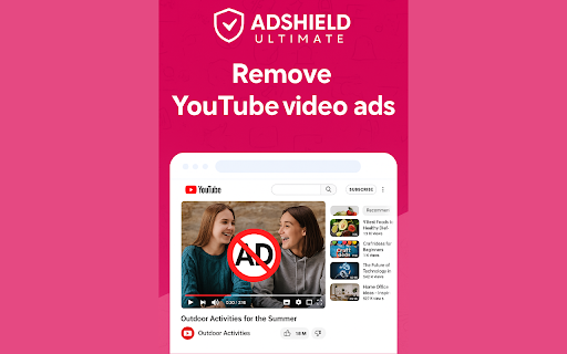 AdShield - Ultimate Ad Blocker for YouTube :: Block and remove YouTube video ads