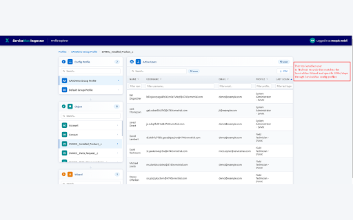 ServiceMax Inspector :: Inspect ServiceMax & Salesforce data, metadata, and SVMX configuration directly from the Salesforce UI.
