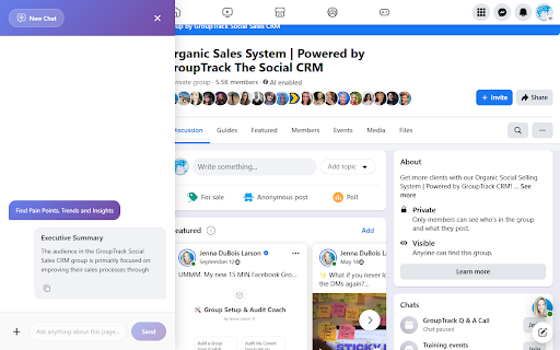 AI Social Sales Analyzer :: The AI Social Sales Analyzer extension is the ultimate social audience research tool