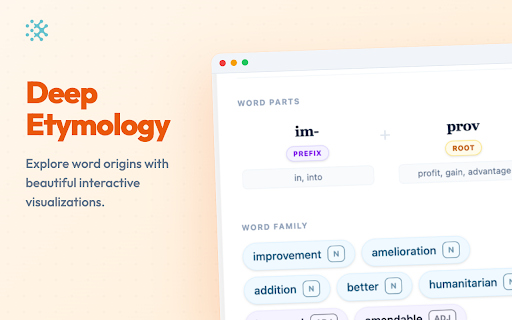 WordHub - Vocabulary Learning Assistant :: Look up words with Alt+D. Get definitions, pronunciation, frequency data, and build your vocabulary. Perfect for language learners.