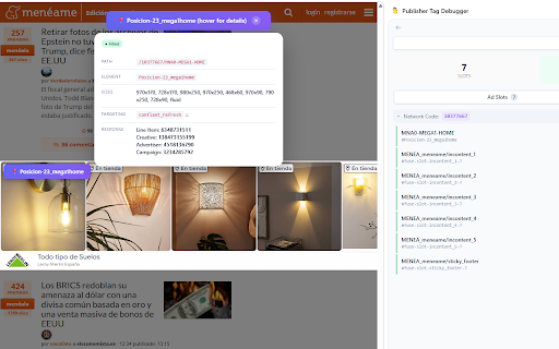Publisher Tag Debugger :: Publisher Tag Debugger Extension