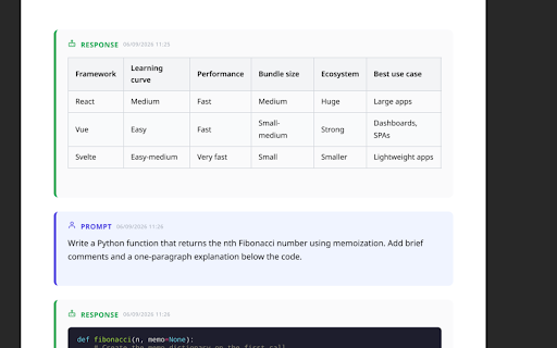 ChatGPT to PDF - Export Chats to PDF, MD & More :: Save ChatGPT chats to PDF, Markdown, Text, CSV... Free and fully customizable. Supports code, math & thinking.