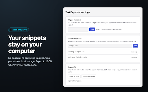 Text Expander :: Type ;addr and your saved text appears. Text expander for email, support replies and any repetitive typing.