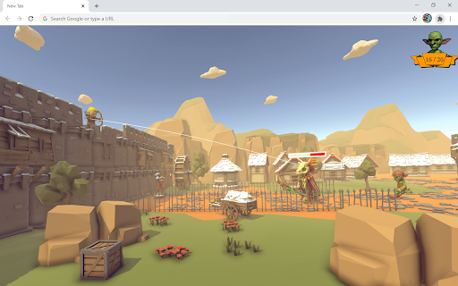 Tower Defense Goblin Wars Game :: Strategic castle defense action with intense tower defense games against goblin waves.
