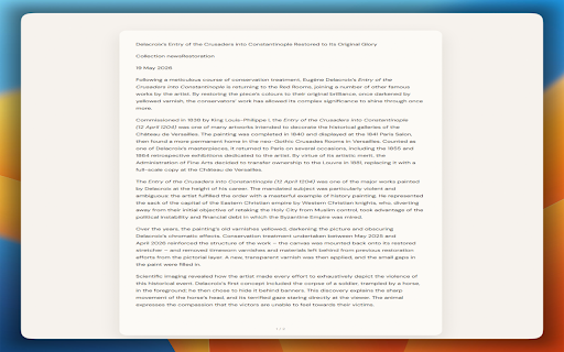 Reader Mode: Clean Article Reader - Aura :: One-click article cleaner. Removes ads, pop-ups, sidebars, paywalls. Clean text + focus sounds + RSVP. No account needed.