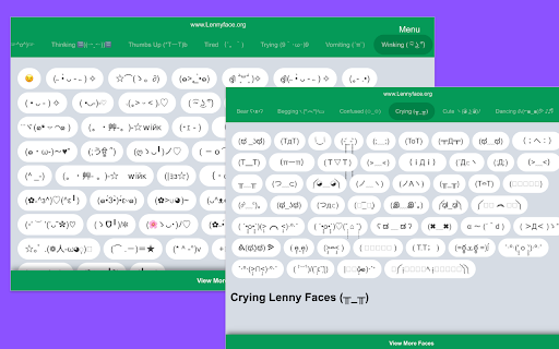 Lenny Face ( ͡° ͜ʖ ͡°) :: ( ͡ಥ ͜ʖ ͡ಥ) ༼ ͡° ͜ʖ ͡° ༽ ( ✧≖ ͜ʖ≖) #1 Best Collection of ⚡⚡ Lenny's face ⚡⚡ and text faces one click copy and paste options.