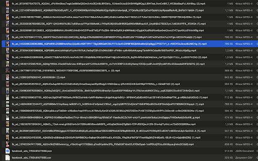 Facebook Ads Library Scraper Pro - Video Downloader & Ad Spy :: Scrape Facebook Ad Library — videos, images, text, Library IDs