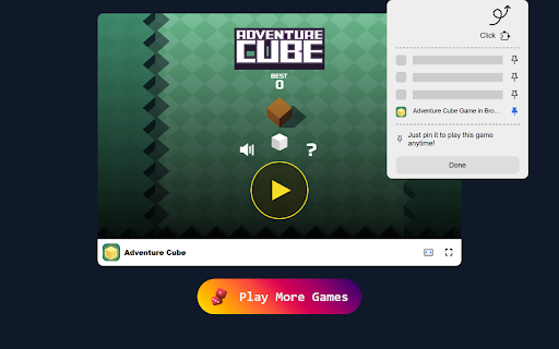 Adventure Cube Game - Navigate and Survive the Isometric Maze! :: "Dodge and conquer in Adventure Cube—your ultimate browser-based quest!"