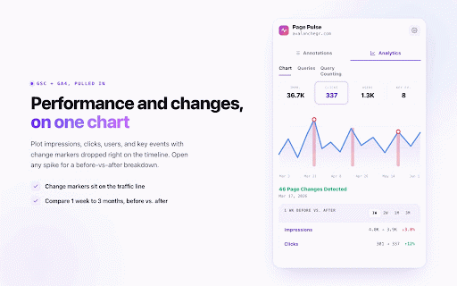 Page Pulse :: Track SEO changes on any page — see what changed, when, and how it impacted your search performance.