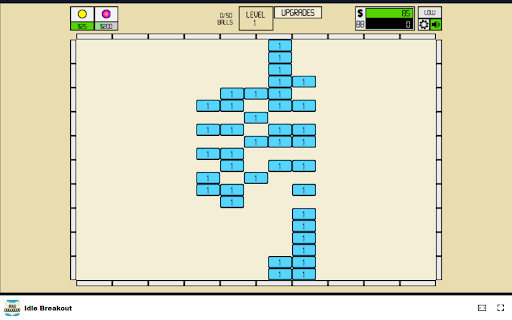 Idle Breakout - Click bricks to earn money and unleash powerful balls! :: Experience classic Breakout in an idle format! Upgrade your balls and break bricks effortlessly.