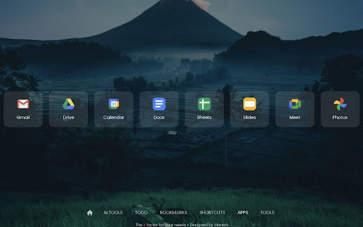 ManiX - New Tab :: The X factor for Your Needs - A personalized new tab experience