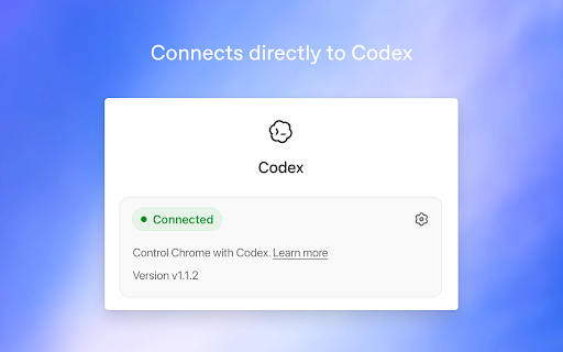 Codex :: Control Chrome with Codex.