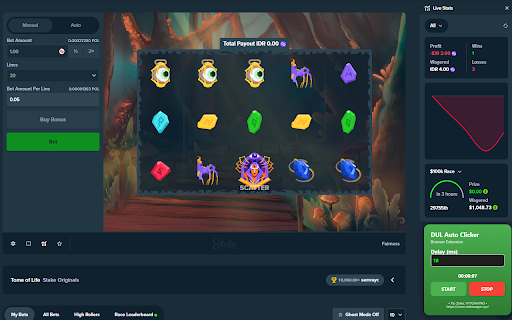 DUL Auto Clicker :: Auto clicker for Stake