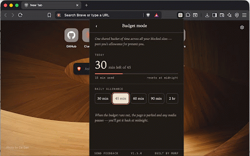 BreakCycle – Private Site Blocker for Focus :: Private site blocker for distracting sites — on a schedule, on a daily budget, with breaks when you really need one.