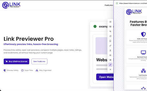 Link Previewer Pro :: Effortlessly preview links, hassle-free browsing