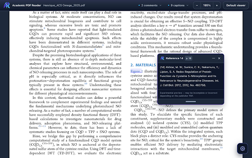 Academic PDF Reader :: Floating figures, captions, highlights & comments for academic PDFs. Free and local; optional tips welcome.