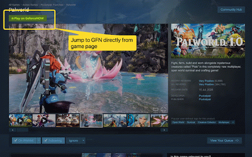 GeForce Now Checker for Steam :: Shows if Steam games are available on GeForce Now with direct links