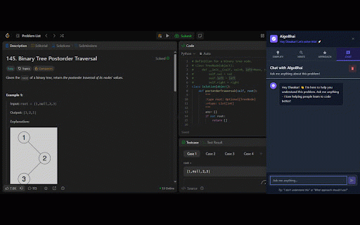 AlgoBhai - Your Coding Mentor :: AI-powered mentor that helps you understand and solve coding problems without giving away solutions