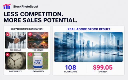 Sell AI Images on Adobe Stock Automatically :: Automate selling AI images on Adobe Stock—from ideas and creation to titles, keywords and upload. Your first 10 images are free.
