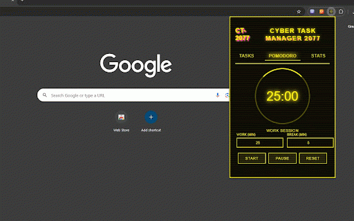 Cyber Task Manager 2077 :: Une extension simple pour gérer vos tâches quotidiennes dans un style cyberpunk