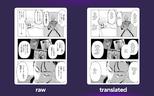 Manga Translator Extension :: AI-Powered Translator for RAW Manga, Manhua & Manhwa