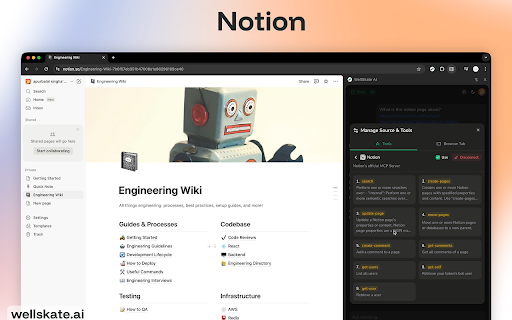 WellSkate AI :: A Chrome extension that enhances your browsing experience and helps you get the most out of your time online.