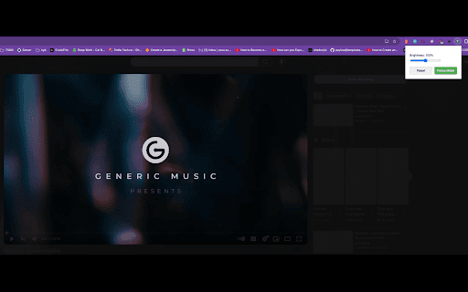 YouTube Focus Suite - Video Brightness & Focus Mode :: Enhance your YouTube viewing experience with custom video brightness controls and a distraction-free focus mode