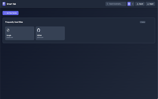 Smart Tab :: All your tabs at a glance! A powerful tab manager that runs locally.