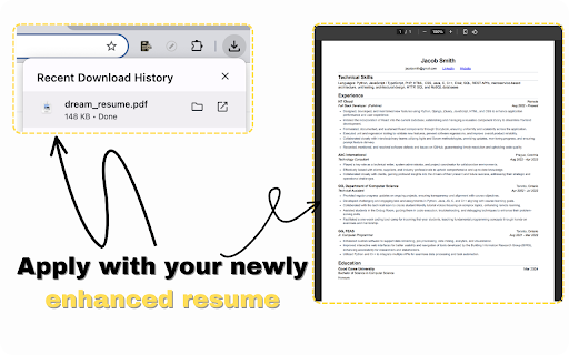 Resumaid :: Enhance your resume with AI-powered suggestions tailored to any job descriptions