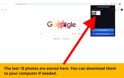 Take a Photo on Computer :: Take photos from webcam or screenshot with one click