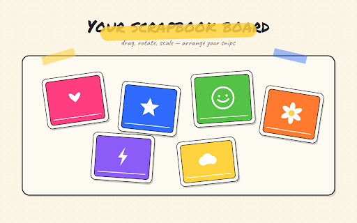 Snip Snip — snip & collage the web :: A little pair of scissors for your browser. Snip anything off a page and stick it on your doodle board.