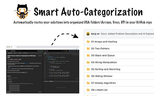 Leet2Hub :: Effortlessly capture and push LeetCode solutions (with AI explanations!) to your GitHub repository