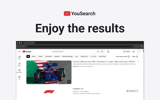 YouSearch - Search selected text on Youtube™ :: Search on YouTube by selecting the text and right clicking