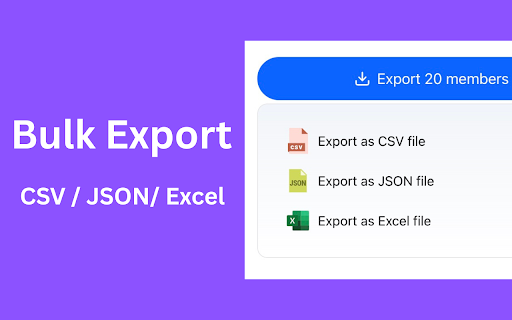 FB Group Scraper :: FB Group Scraper helps you Scrape Facebook Group members and export them into CSV/JSON/Excel file.