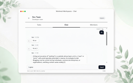Worknest Workspaces :: Worknest Workspaces is a team collaboration extension designed to help teams manage their workspaces directly from Chrome. Create…