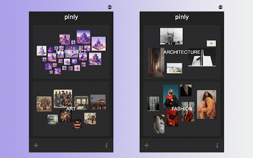 pinly :: The extension to keep references all in one place.