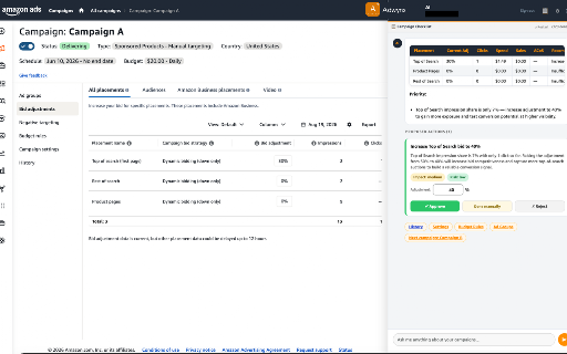 Adwynx – Amazon Ads AI :: Amazon Ads AI for PPC & sponsored ads. Bid, keyword & budget fixes inside advertising.amazon.com. You approve every change.