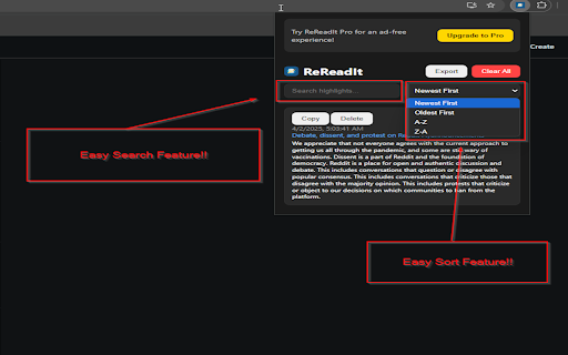 ReReadIt :: Save and organize your webpage highlights