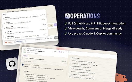 Operations: Command Center for Every New Tab :: Replace your new tab with a personal dashboard: GitHub, projects, credentials, notes, and bookmarks.
