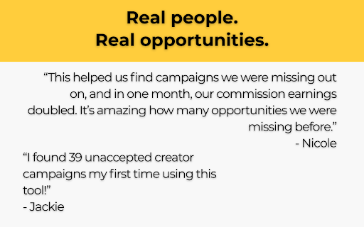 Campaign Finder - Amazon Influencer tools :: An Amazon Influencer’s first and only tool. Perfect for beginners, yet powerful enough for the pros