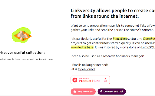 Linkversity Saver :: Save links to your Linkversity paths instantly.